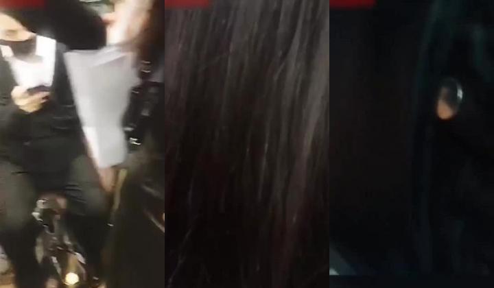 最新顶级重磅稀缺顶臀系列三人围猎把女神顶哭，28部高颜美女