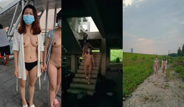 重磅回归开局就王炸，顶级露出【TonyJ和贝贝】付费，城中村酒店全裸露出野战调教