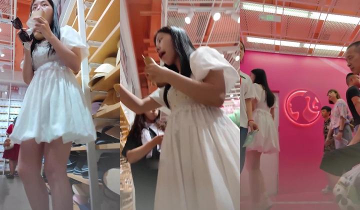 步行街拍抄底大神『KXCD』系列合集第9季20V 专挑年轻好看质量高的小姐姐