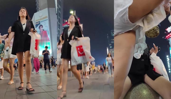 步行街拍抄底大神『KXCD』系列合集第9季20V 专挑年轻好看质量高的小姐姐