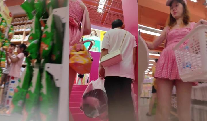 步行街拍抄底大神『KXCD』系列合集第9季20V 专挑年轻好看质量高的小姐姐