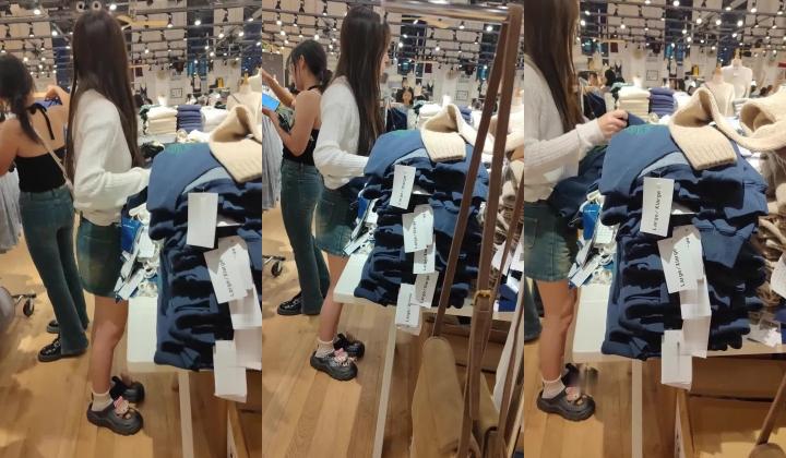 精品推荐 步行街拍抄底大神『KXCD』系列合集第10季20V 专挑年轻好看质量高的小姐姐