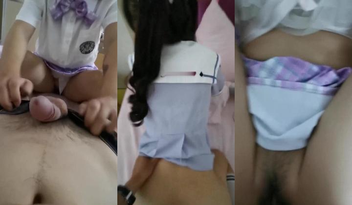 极品淫荡女友【芽芽】啪啪口交性爱私拍流出 穿着萝莉服双马尾小美女和哥哥做爱 高清720P原版