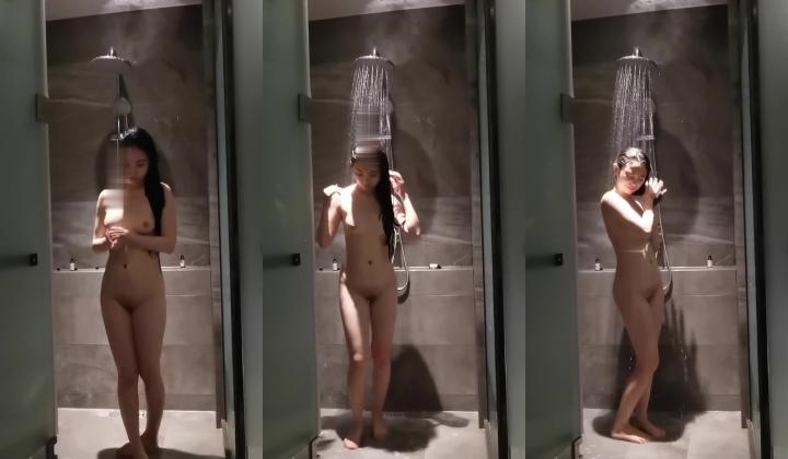 土豪私人定制视频极品网红蜜桃臀女友素颜丝袜裸舞美人出浴洗澡这身材也太辣了