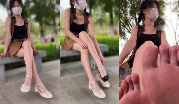 专玩学生妹PUA恋足大神【FeetSilk】套路女大学生拍照偷拿鞋打飞机足交