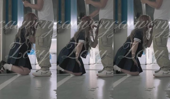 反差可爱萌妹『zoey』被金主爸爸停车场调教啪啪，大屌撑满润滑湿暖蜜穴，被操的骚叫不停，声音动听