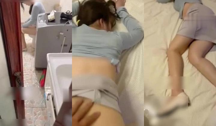 爆乳美腿邻居没有防备下喝醉了，大神趁机侧面操她，不反抗 还会叫床配合【罕见露脸】高颜值让人狠惊艳