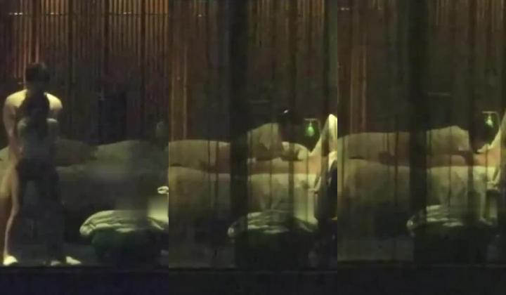 吃瓜五星级酒店偷拍情侣做爱 长腿美女被按在窗前大力抽插 男友手机记录性爱视频 怎知对面楼瓜友也在记录！