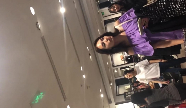 精品CD 大师系列 商场地铁贴身CD 居然还有妹子无内上街