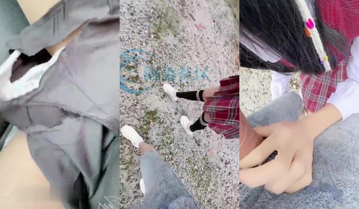 海角大神【长腿女儿丽丽】！带女儿去工地野战打炮车震！长腿女儿被操粉穴变黑洞，改爆菊内射了，疼的快