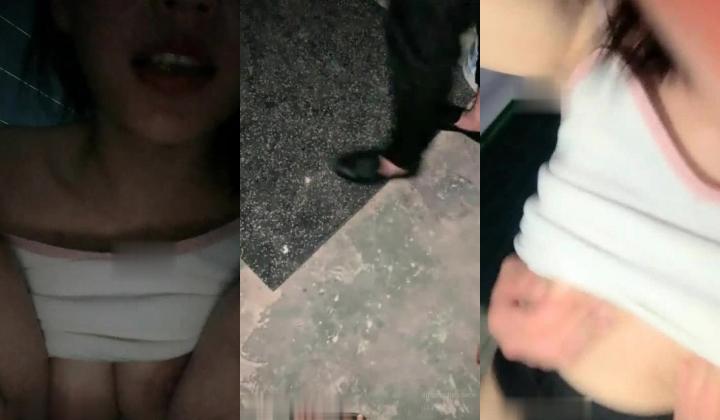 【你好迷人】户外勾引主播直播回放，户外勾引陌生人，厕所打炮，户外露出自慰