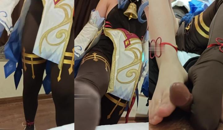 洛丽塔COS少女『季节』白丝萝莉小公主上身全攻速套装 粉嫩小穴每一下都直达花心 被操的叫爸爸