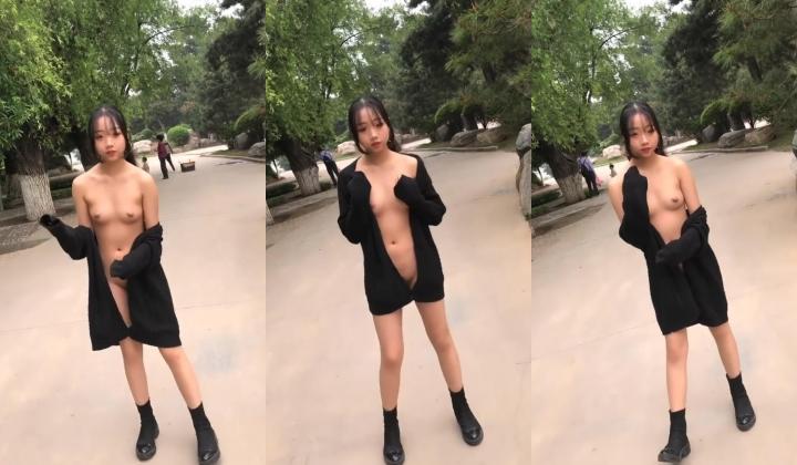 浆果儿 漏脸定制 公园露出