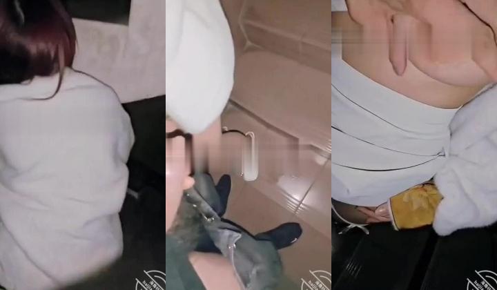 极品身材超美姐姐『亲姐的诱惑』继KTV之后年度最刺激在楼梯里操姐姐口爆，隔壁就是邻居