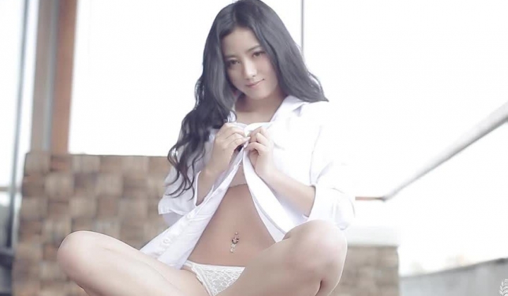 网红模特 嫩模写真肥臀嫩模 玛鲁娜