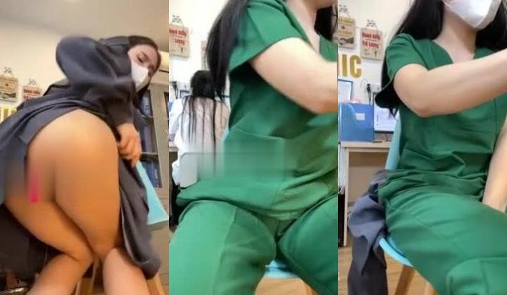 ️公共场所露出博主 气质骚浪医生【clinicsexy】值班室 公共场所 跳蛋发骚扣穴露奶