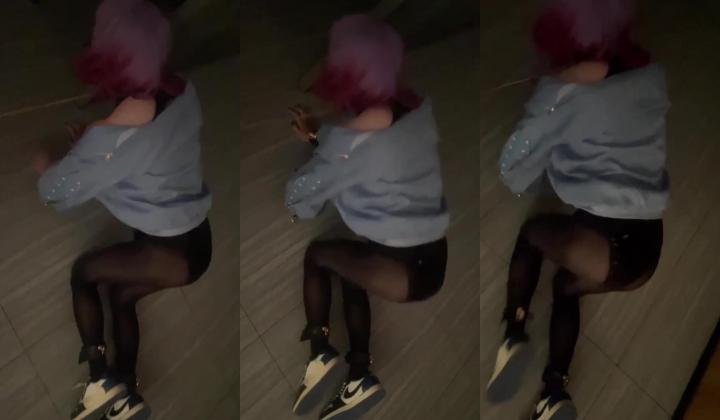 推特男娘 婉莹大王wanyingbaobao 万圣节COS小恶魔 满满的雌堕母猪既视感 被直男炮