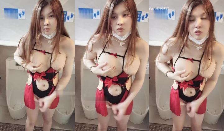 精品广州00后年的小男娘 爱吃辣的杺楠 超爱cos服和汉服 这大胸穿上汉服 情趣一下子就上来了