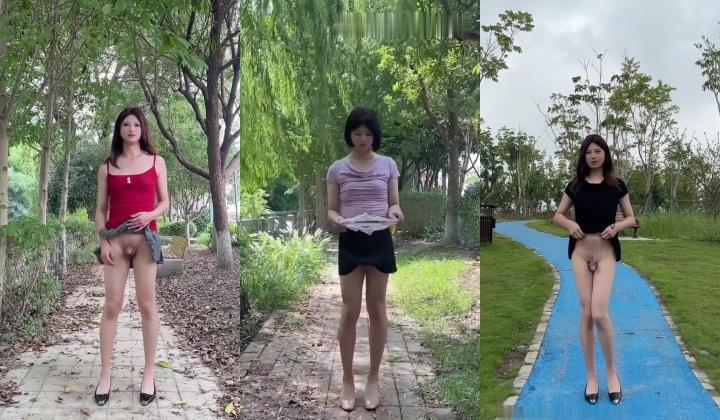 elia-blaine 小薰 超高人气超漂亮TS，超高清原档系列，在公共场合肆无忌惮的露出