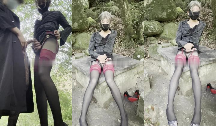 推特 XNJJZZ 推特超高人气男娘子子子，天生一副精致脸庞，谁看了都认为是个女人