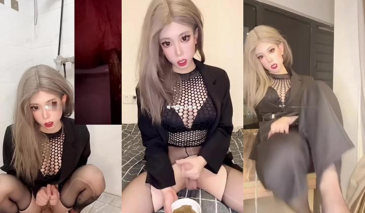 推特 XNJJZZ 推特超高人气男娘子子子，天生一副精致脸庞，谁看了都认为是个女人