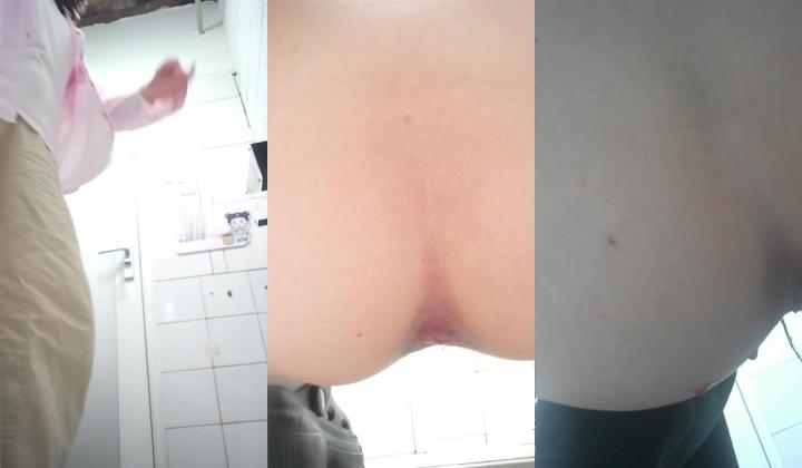 三线大学简陋女厕高清后拍 妖艳露背装小姐和闺蜜一块上厕所