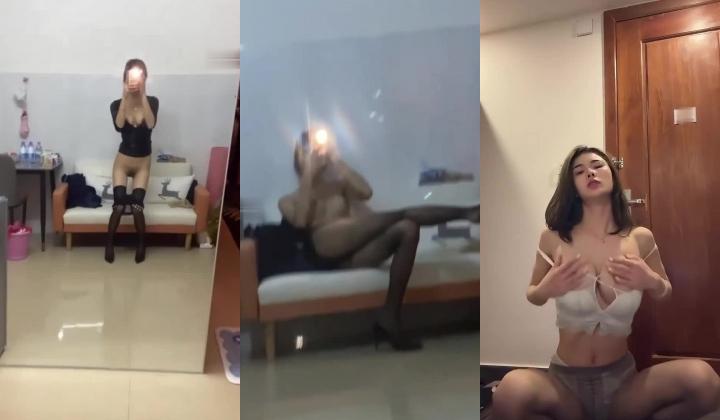 【是邹琳吖】大长腿【170CM腿精尤物】多次啪啪自拍流出，超级的骚！目前抖音显示IP在柬埔寨，御