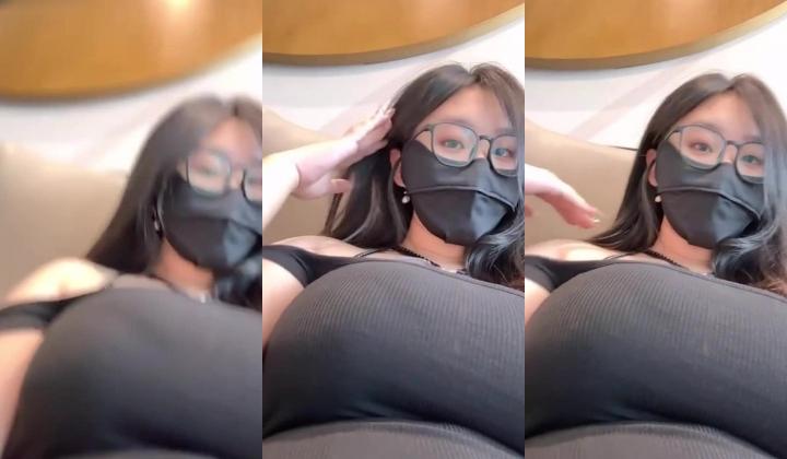 极品眼镜反差婊-椰椰蛋卷-抖音2万粉小网红,丰满BBW坦克美少女,椰子奶学生妹