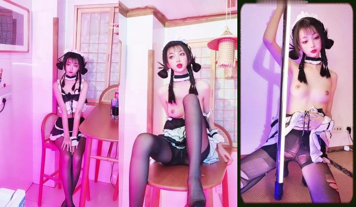 颜值福利姬嫩妹【花音栗子】系列合集，大眼白虎妹，大尺度掰逼展示