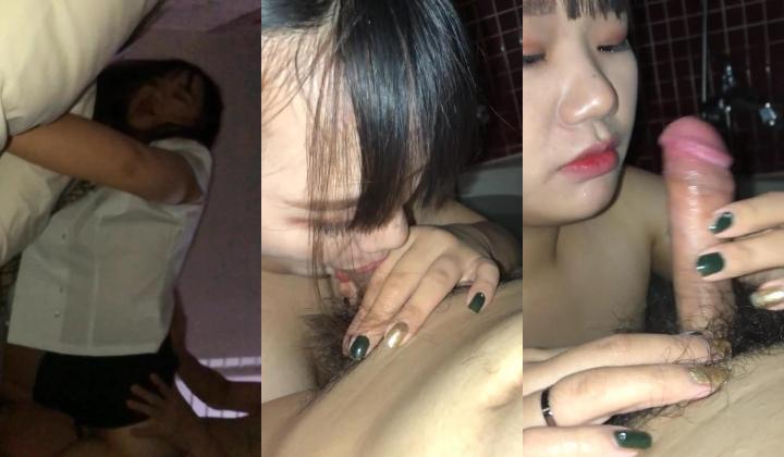 个人云盘被黑流出可爱大学生妹子制服学生装与校内男友不雅啪啪自拍深喉口爆吐精阴毛浓密是个骚货