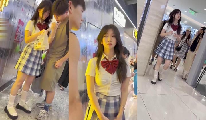 街拍抄底大神『KFC』全是青春靓妹好看的小姐姐