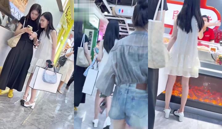 街拍抄底大神『KFC』全是青春靓妹好看的小姐姐