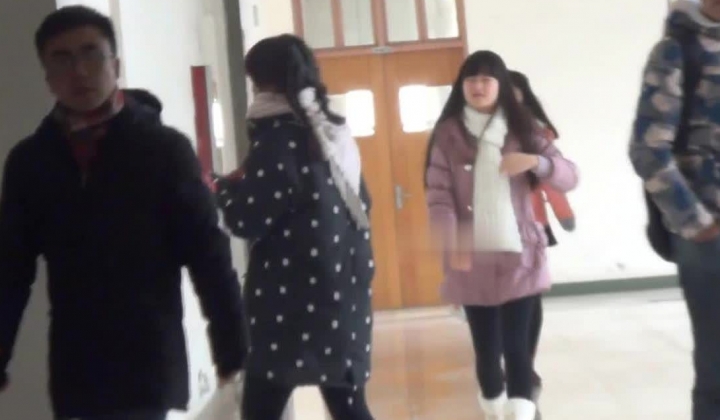 【女厕偷拍系列】艺校女生拉屎