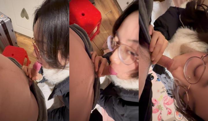 爸爸 爸爸，轻点~”还是眼镜妹骚啊！骚气女大男厕露出 啪啪，妹子是真的又乖又反差 各种姿势抽插