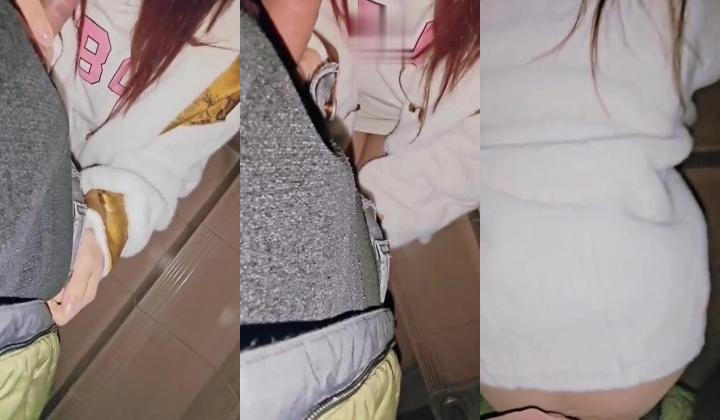 【精品乱伦】亲姐的诱惑 - 出租屋楼梯间爆操姐姐 隔壁就是邻居 小穴被玩弄狂喷淫水 楼梯全是液体口爆吞精