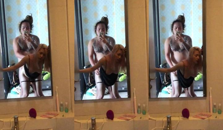 高颜清纯E奶肥臀靓妹石高慧不雅私拍 可惜了被个纹身长毛变态猪各种蹂
