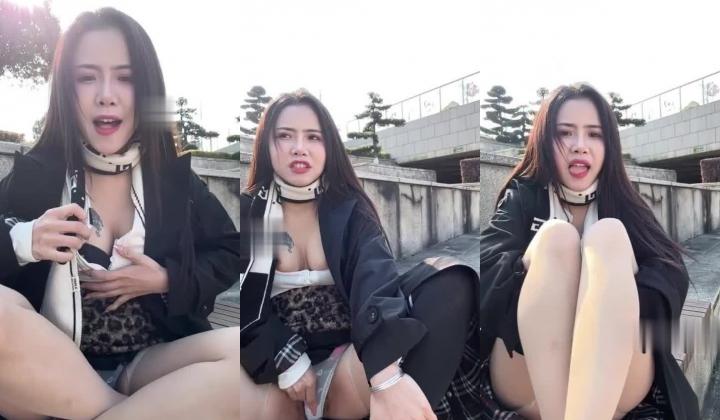 ️户外主播【qingqing-ss】高颜值长腿丝袜、公园、网吧大胆裸露自慰