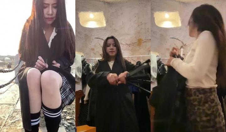 ️户外主播【qingqing-ss】高颜值长腿丝袜、公园、网吧大胆裸露自慰