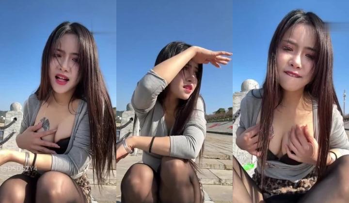 ️户外主播【qingqing-ss】高颜值长腿丝袜、公园、网吧大胆裸露自慰