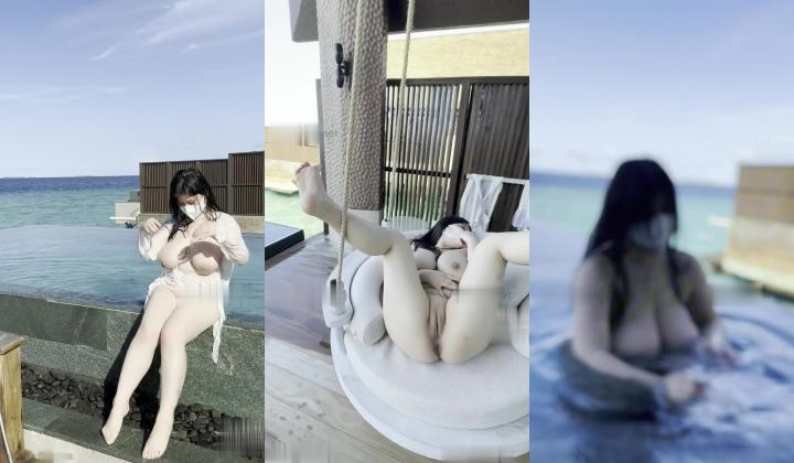 《最新泄密 反差尤物》推特极品网红巨乳女神【九儿温柔妹妹】定制私拍！户外喷晒湿身掰逼揉奶挑逗一线