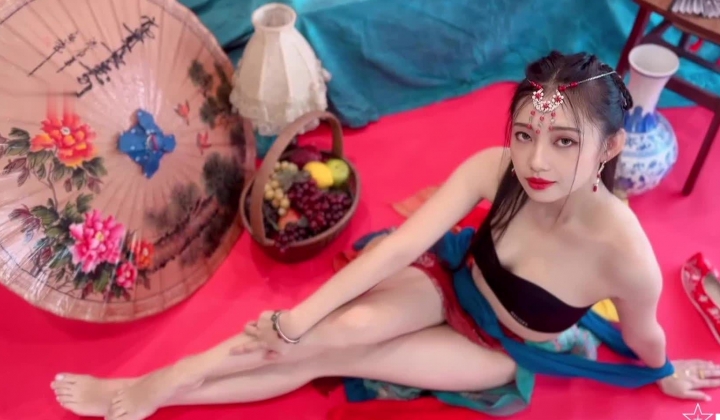 [JVID] 夏暮光 - 女神暮光敦煌风格造型服饰首度尝试,飞越天际穿梭时空与你来场空前未有的爱