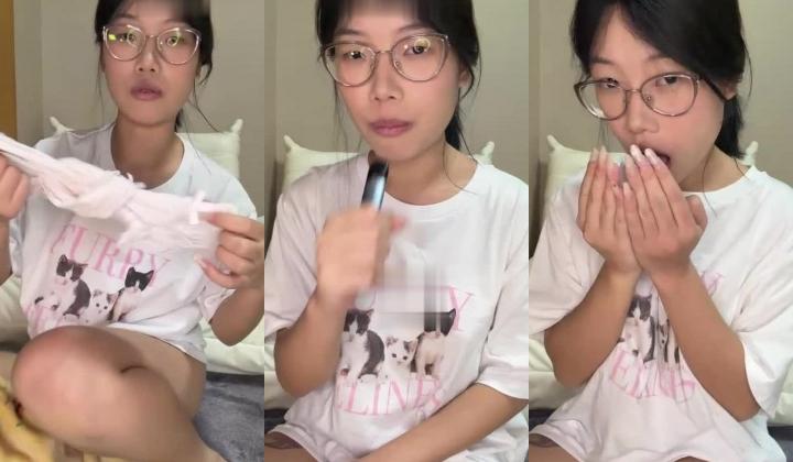 ️极品眼镜美女【Nami-OP】反差至极无美颜无滤镜、超级真实！