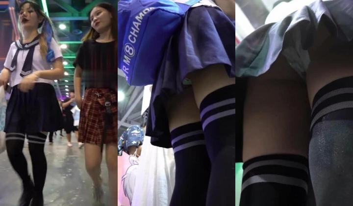 『樱之舞』漫展CD抄底偷拍Cos小姐姐系列
