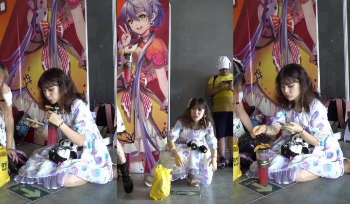 『樱之舞』漫展CD抄底偷拍Cos小姐姐系列