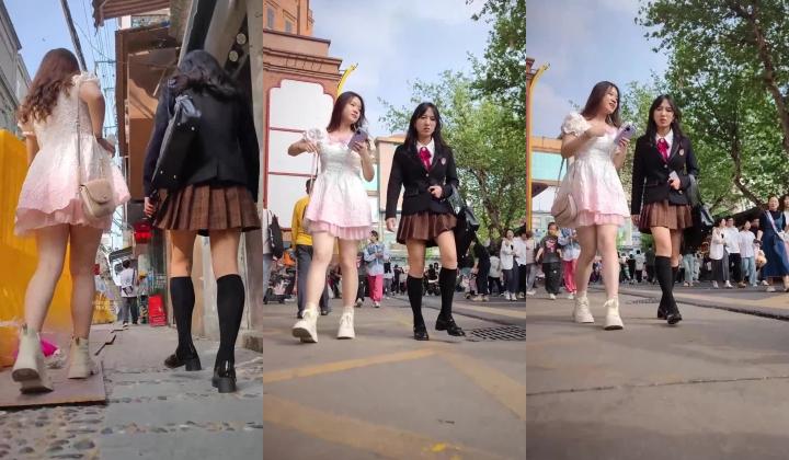 步行街拍抄底大神『KXCD』系列 专挑年轻好看质量高的小姐姐