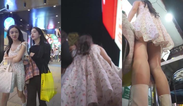 『BCbananacat』街拍系列 完美前后抄底气质少妇嫩妹