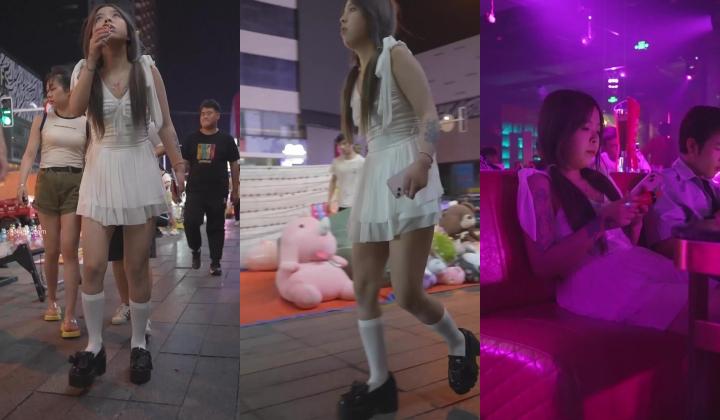 『BCbananacat』街拍系列 完美前后抄底气质少妇嫩妹