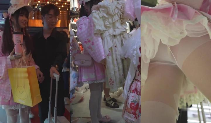 『BCbananacat』街拍系列 完美前后抄底气质少妇嫩妹