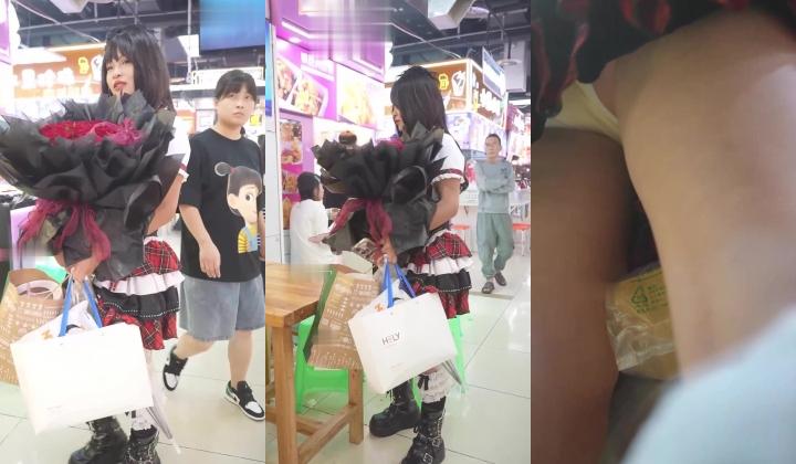 『BCbananacat』街拍系列 完美前后抄底气质少妇嫩妹