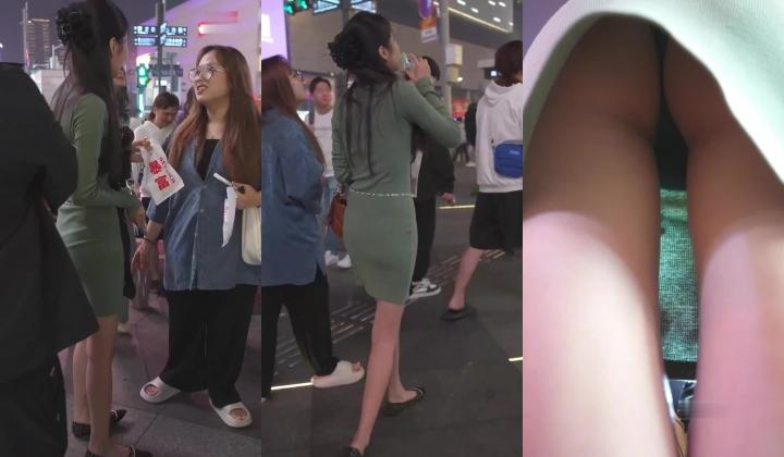 『BCbananacat』街拍系列 完美前后抄底气质少妇嫩妹